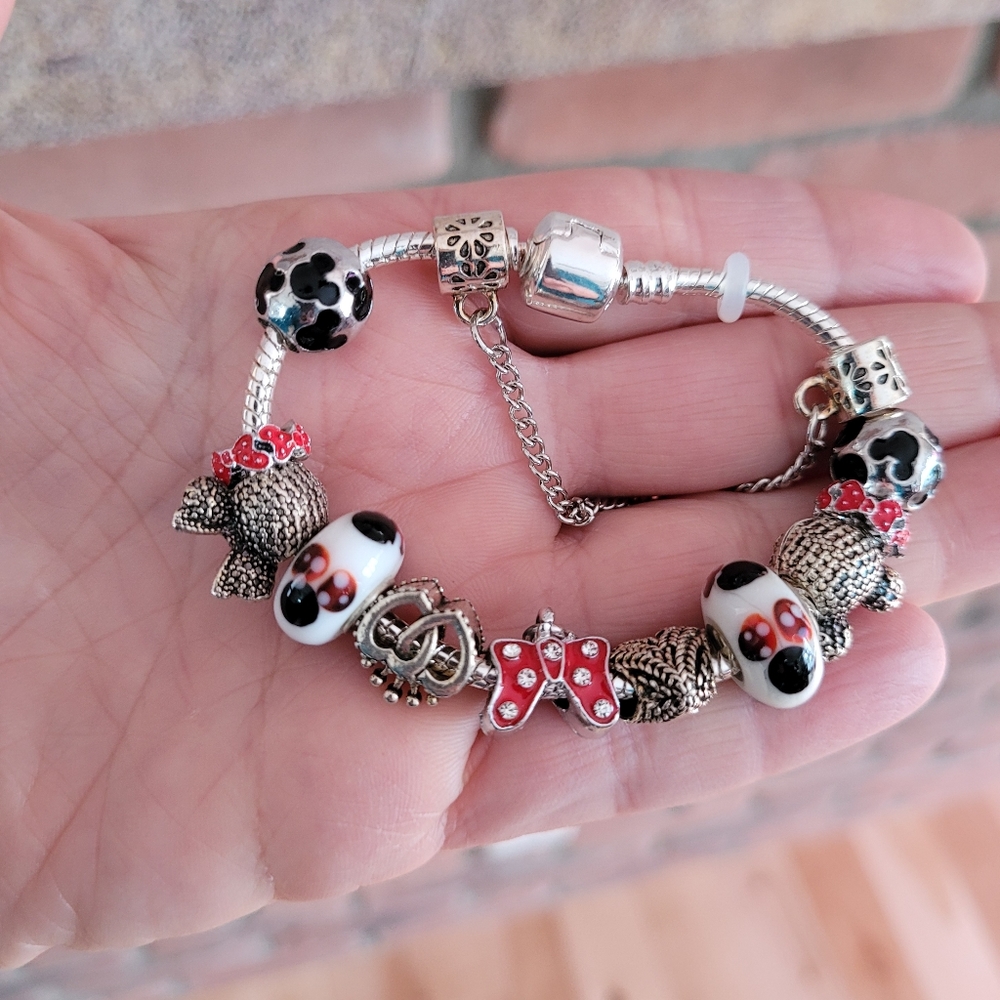 Kids Pandora like Disney bracelet